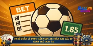 Sơ đồ quản lý dòng tiền cược an toàn khi đầu tư sảnh thể thao ảo